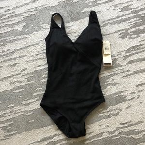 NWT Gottex Black One Piece Swimsuit